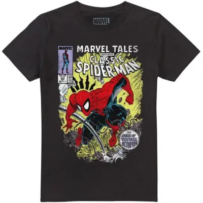 Spider-Man - Marvel T-shirt - Comic Battle - S 5XL - för  svart