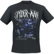 Spider-Man - Marvel T-shirt - Graffiti - S XXL - för Herr - svart