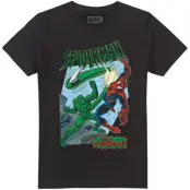 Spider-Man - Marvel T-shirt - Retro Sting of the Scorpion - S XXL - för Herr - svart