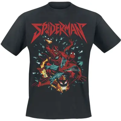 Spider-Man - Marvel T-shirt - Spider-Man Green Goblin - S XXL - för Herr - svart