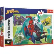 Trefl Spiderman Pussel 100 bitar - Spiderman -  Leksaksaffären