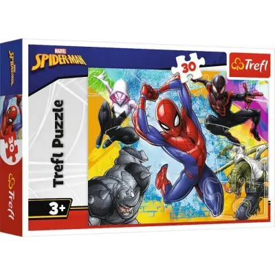 Trefl Spiderman Pussel 30 bitar 18307 - Spiderman -  Leksaksaffären