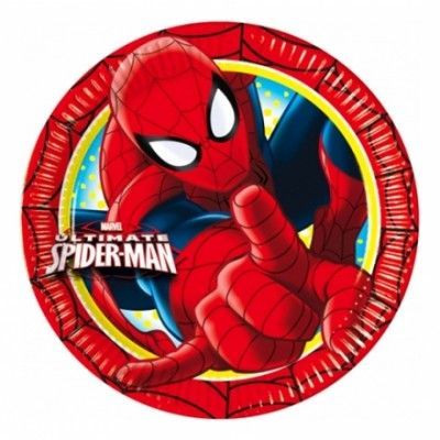 Ultimate Spiderman Tallrikar