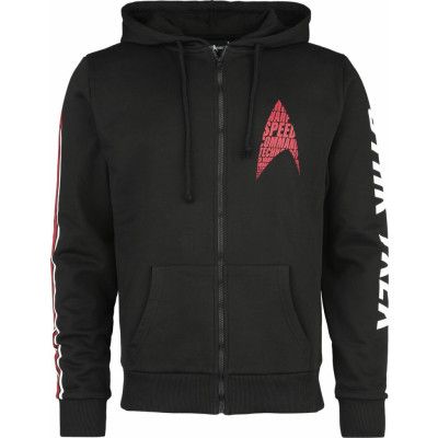 Star Trek Luvjacka - Warp Speed - M L - för Herr - svart