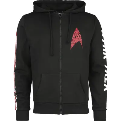 Star Trek Luvjacka - Warp Speed - M L - för Herr - svart
