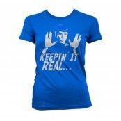 Star Trek - Spock Keepin´ It Real Girly T-Shirt, T-Shirt