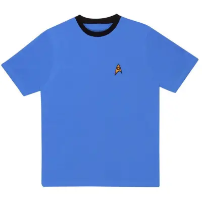Star Trek T-shirt - Blue Uniform - S XL - för Herr - safir