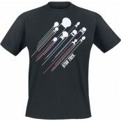 Star Trek T-shirt - Fleet - M XXL - för Herr - svart