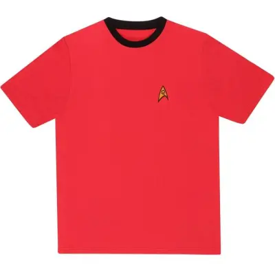 Star Trek T-shirt - Red Uniform - S M - för Herr - röd