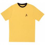 Star Trek T-shirt - Yellow Uniform - S XXL - för Herr - gul