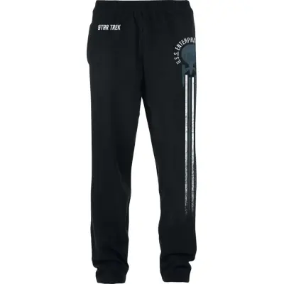 Star Trek Träningsbyxor - Enterprise - S XXL - för Herr - svart