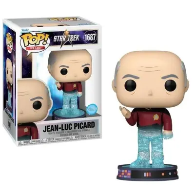 Star Trek Transporter - Pop Plus Nr 1687 - Picard (Glitter)