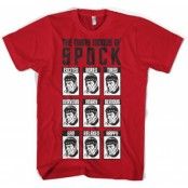 The Many Moods Of Spock T-Shirt, T-Shirt