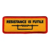 Tygmärke Resistance is Futile