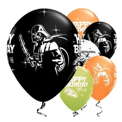 Ballonger Star Wars Happy Birthday - 25-pack