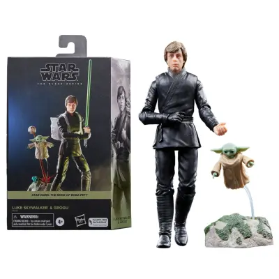 Book Of Boba Fett - Luke Skywalker & Grogu -Fig. Black Series 15Cm