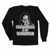 Chewbacca Is My Wingman Long Sleeve Tee, Long Sleeve T-Shirt