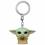 Funko Pocket Pop, Nyckelring - The Child with Cup