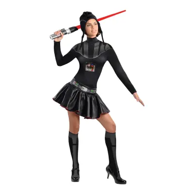 Kvinnlig Darth Vader Maskeraddräkt - Small