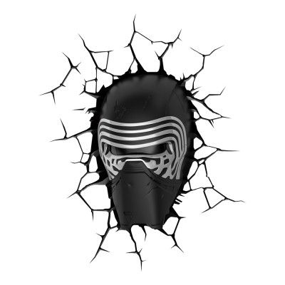 Kylo Ren 3D Vägglampa