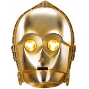 Licensierad Star Wars C-3PO Pappmask