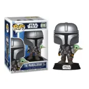 Mandalorian & Grogu - Pop Star Wars Nr 818 - Mandalorian With Grogu