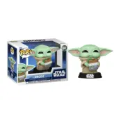 Pop Star Wars Mandalorian & Grogu - #841 - Grogu With Food