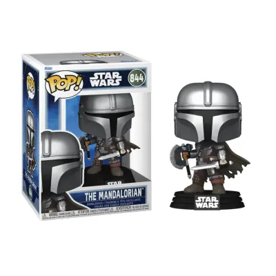 Mandalorian & Grogu - Pop Star Wars Nr844 - The Mandalorian Dual Wield