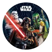 Papperstallrikar Star Wars Galaxy - 8-pack