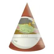 Partyhattar Star Wars Mandalorian - 6-pack