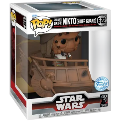 POP figure Deluxe Star Wars Nikto Skiff Guard Exclusive