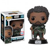 POP! figure Star Wars Rogue One Saw Gerrera with Hair 2017 Fall Convention Exclusive