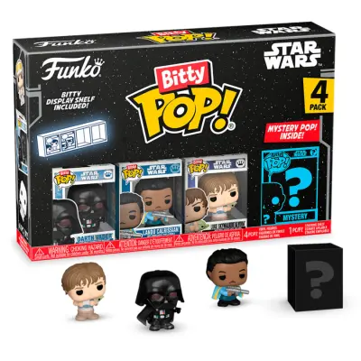 POP Star Wars - Bitty 4-Pack - Darth Vader 2,5cm