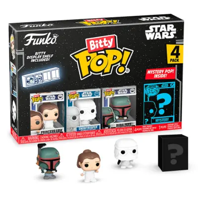 POP Star Wars - Bitty 4-Pack - Leia 2,5cm