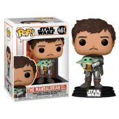 POP Star Wars Mandalorian - Mando holding child #461