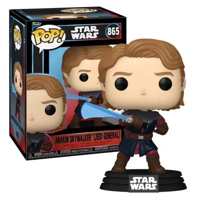 Pop Star Wars Star Wars - #865 - Anakin Skywalker (Jedi General)
