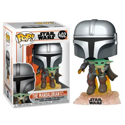POP Star Wars The Mandalorian Mando With The Child #402