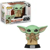 POP Star Wars The Mandalorian - The Child with frog #379
