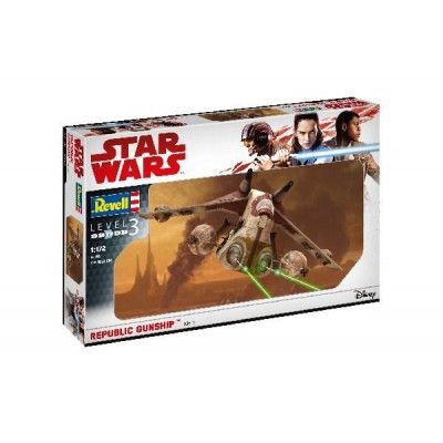 Revell Star Wars Republic Gunship 1:172 Modellbyggsats