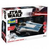 Revell Star Wars Resistance A-wing Fighter med ljud&ljus Modellbyggsats