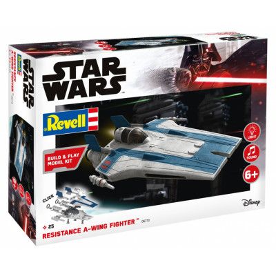 Revell Star Wars Resistance A-wing Fighter med ljud&ljus Modellbyggsats - Revell -  Leksaksaffären