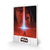 Star Wars 8 The Last Jedi - Wood Print 40X59 - Teaser