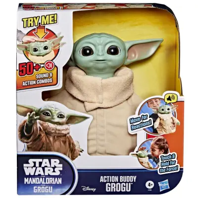 Star Wars Action Buddy Grogu Interaktiv - Star Wars -  Leksaksaffären