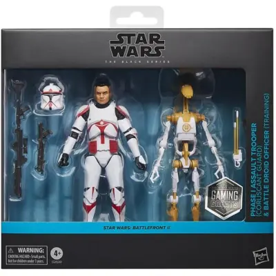 Star Wars - Assault Trooper & Battle Droid - Fig. Black Series 15Cm