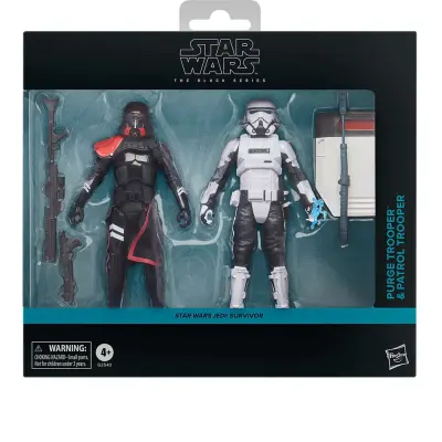 Star Wars Black Series Figurer Purge Trooper&Patrol Trooper - Star Wars -  Leksaksaffären
