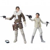 Star Wars Black Series - Leia & Han (Hoth) Exclusive