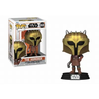 Pop! Star Wars: The Mandalorian S10 - The Armorer (Special Edition) #717 Bobble-Head Vinyl Figure