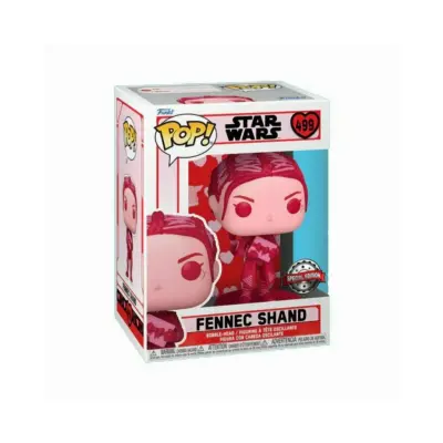 Pop! Star Wars: Valentines S2 - Fennec Shand (Special Edition) #499 Bobble-Head Vinyl Figure