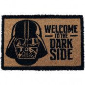 Star Wars - Disney Dörrmatta - Welcome To The Dark Side - för brun/svart