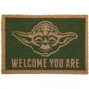 Star Wars Dörrmatta - Welcome You Are - för  grön/brun